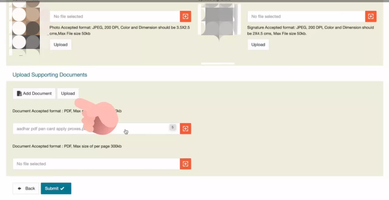 Pancard apply process 20