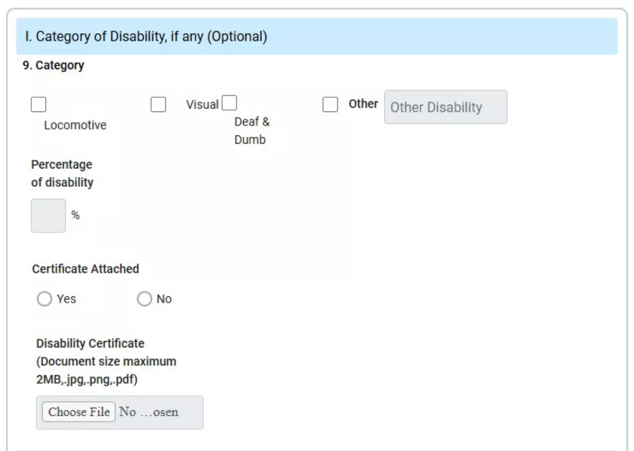 Voter card apply step 10